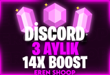 [STOK VAR)OTOMATİK TESLİMAT]3 AYLIK 14X BOOST