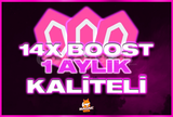 ⚡ STOKLAR AKTİF | 1 Aylık 14x Boost Paketi