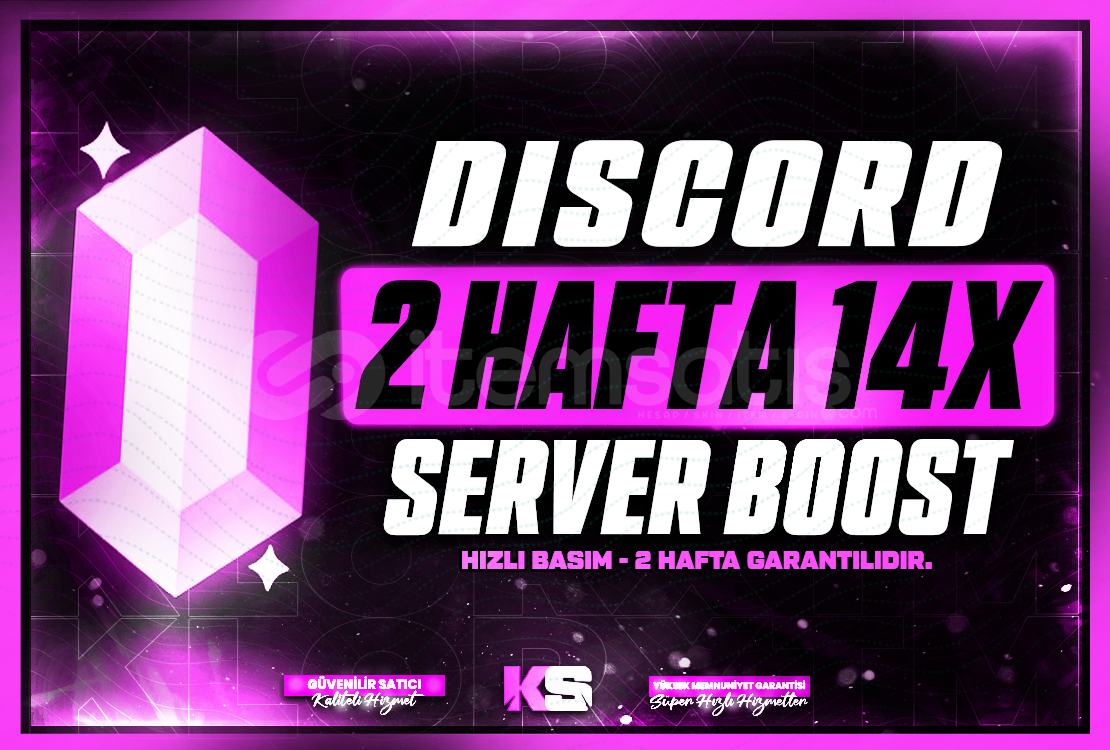 ⚡Stokta - Hızlı | 2 Hafta 14x Boost (BOTSUZ) ⚡Stokta - Hızlı | 2 Hafta 14x Boost (BOTSUZ)