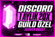 Stokta - Hızlı Teslim | 1 Ay 20x Boost (BOTSUZ)