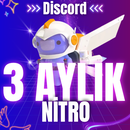⚡️[STOKTA VAR] Discord Nitro Token 3 Ay