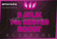STOKVAR | 7/24 | 3 AYLIK 14X BOOST BOTSUZ