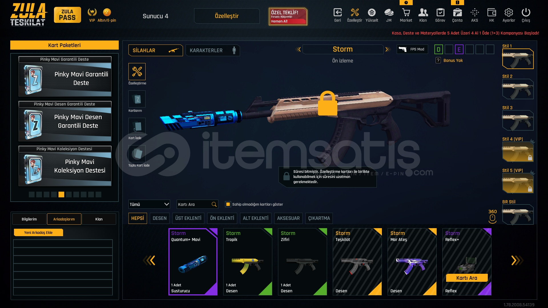 STORM QUANTUM+ MAVİ STORM QUANTUM+ MAVİ