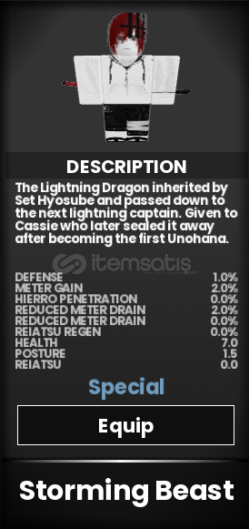 Storming Beast - Type Soul Storming Beast - Type Soul