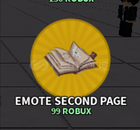 ⭐Strongest Battlegrounds Emote Second Page⭐ 