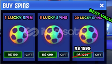 ✨Styles 20x Lucky Spin| Gift | BlueLR✨