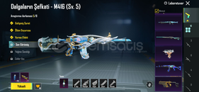 SU M4 5 LVL + SARI MUMYA + S5 SAÇ (TEK BAĞ ) 