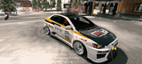 Mitsubishi lancer evo drift + çizim