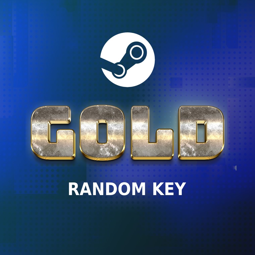 Golden steam. Random Steam Key. Steam Gold. Steam Random Key logo.