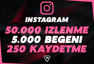 ⭐(3X) İnstagram Gerçek Keşfet Paket⭐