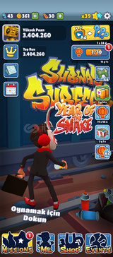 SUBWAY SURF SATILIK HESAP AÇIKLAMAYI OKU