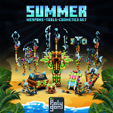 ⭐Summer Animated Weapons & Tools Set⭐