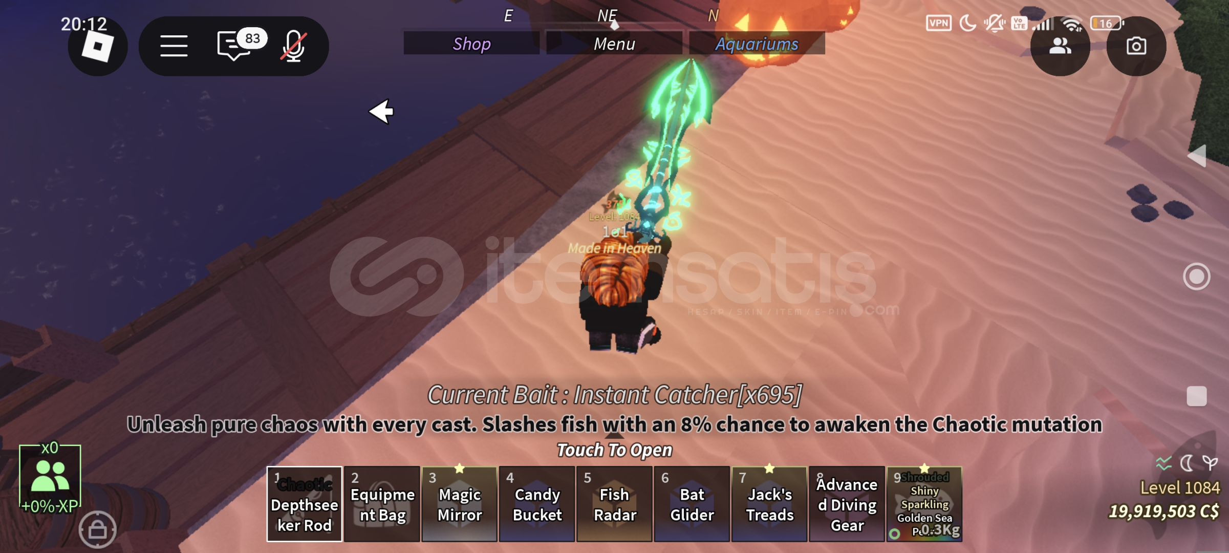 Sunken relic rod skini Sunken relic rod skini