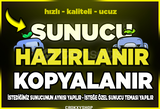 SUNUCU HAZIRLAMA - KOPYALAMA