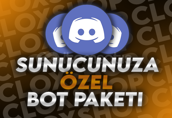 ✅Sunucunuza Özel Bot Paketi + Kurulum ✅Sunucunuza Özel Bot Paketi + Kurulum