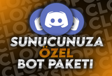 ✅Sunucunuza Özel Bot Paketi + Kurulum