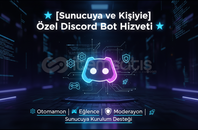 ⭐[Sunucuya ve Kişiye] Özel Discord Bot Hizmeti⭐