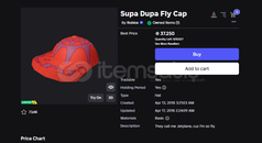 Supa Dupa Fly Cap | Roblox Limited