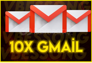 SÜPER EKONOMİK 10 ADET GMAİL [KULLANILMIŞ]