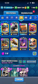 SÜPER EMEK HESABI CLASH ROYALE
