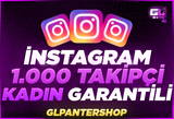 ⭐ [SÜPER] İnstagram 1.000 Kadın Takipçi⭐