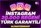 ⭐ [SÜPER] İnstagram 20.000 Gerçek Türk Beğeni⭐