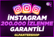 ⭐ [SÜPER] İnstagram 200.000 Organik İzlenme⭐