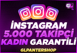 ⭐ [SÜPER] İnstagram 5.000 Kadın Takipçi⭐