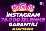 ⭐ [SÜPER] İnstagram 75.000 Organik İzlenme⭐