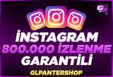 ⭐ [SÜPER] İnstagram 800.000 Organik İzlenme⭐