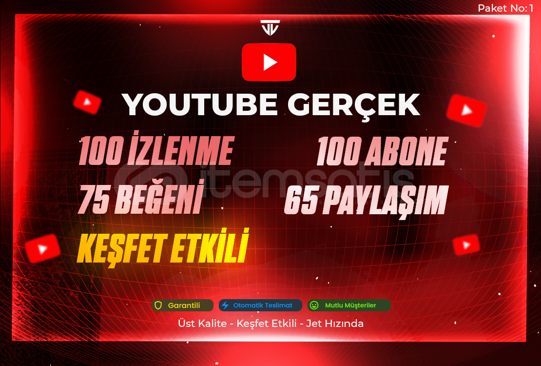 Süper Keşfet Paketi Aboneli | YouTube #1 Süper Keşfet Paketi Aboneli | YouTube #1