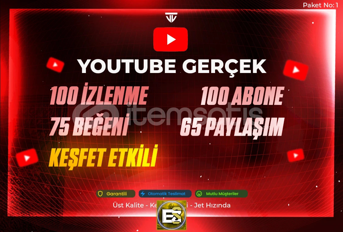 ✅ Süper Keşfet Paketi Aboneli | YouTube #1 ✅ Süper Keşfet Paketi Aboneli | YouTube #1