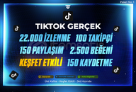 Süper Keşfet Paketi Takipçili | TikTok #1
