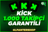 ⭐ [SÜPER] Kick 1.000 Gerçek Takipçi ⭐