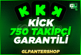 ⭐ [SÜPER] Kick 750 Gerçek Takipçi ⭐