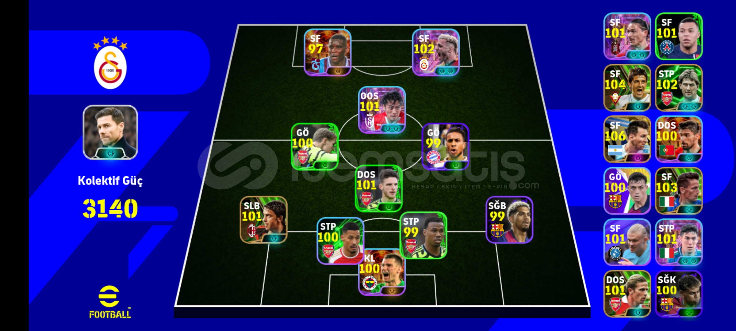 Süper Lig Epikler + Temiz Hesap +BOMBACI Süper Lig Epikler + Temiz Hesap +BOMBACI