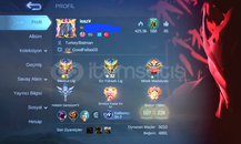 Süper mainlemelik hesap dolu dolu 