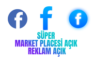 ⭐SÜPER⭐ MARKET PLACESİ AÇIK REKLAM AÇIK