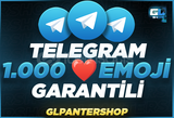 ⭐[SÜPER] Telegram 1.000 ❤️ Tepkisi ⭐