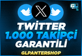 ⭐[SÜPER] Twitter (X) 1.000 Gerçek Takipçi⭐