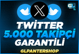 ⭐[SÜPER] Twitter (X) 5.000 Gerçek Takipçi⭐