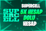 [SUPERCELL] 5X Random Hesap ✔