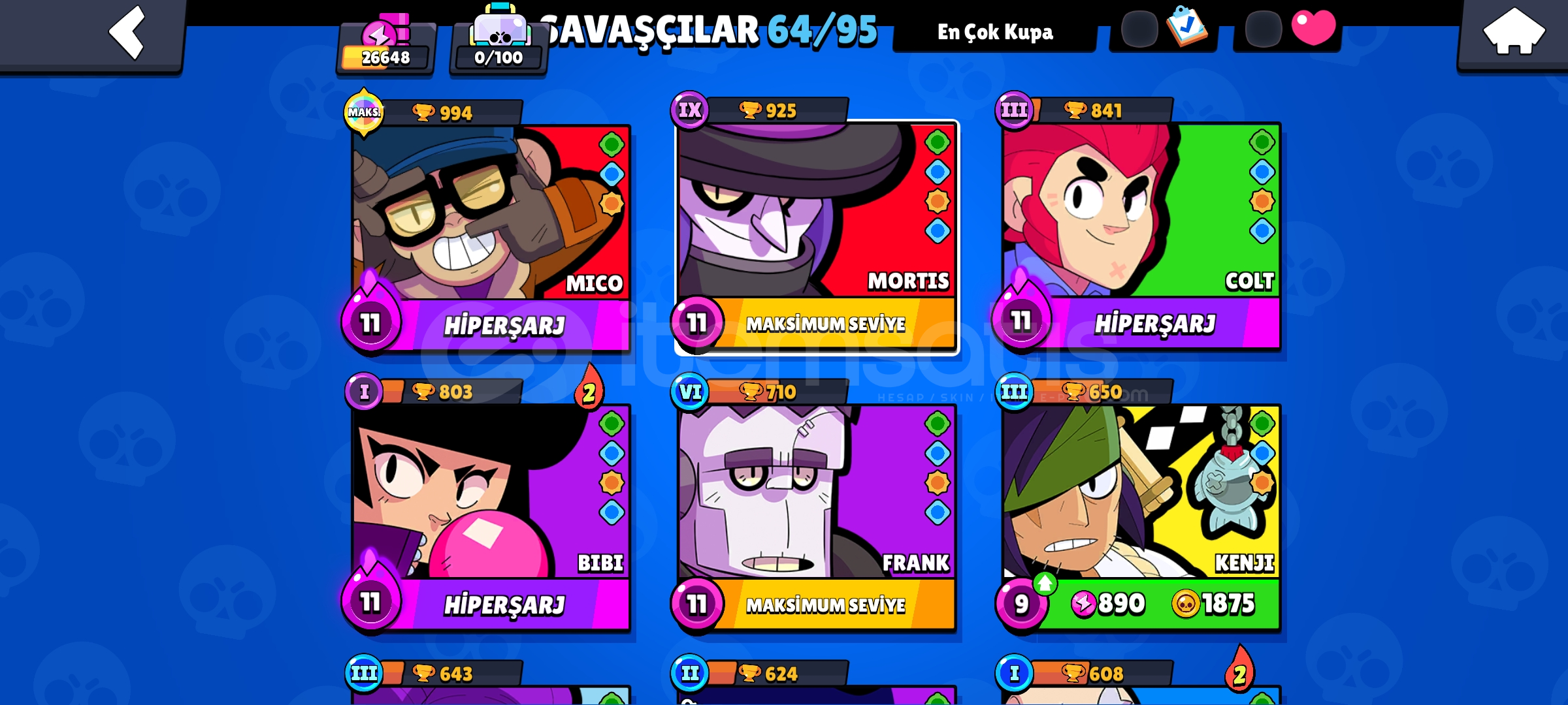 ???? Supercell Dolu Dolu Hesap ???? Supercell Dolu Dolu Hesap