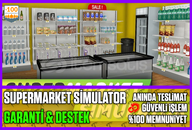 ⭐️☘️Supermarket Simulator❤️Garanti & Sorunsuz❤️