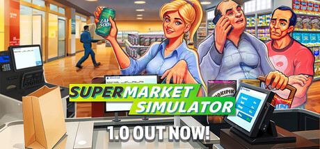 ☘️ Supermarket Simulator + OTO + GARANTI ☘️ Supermarket Simulator + OTO + GARANTI