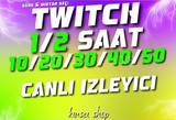 [SÜRE & MİKTAR SEÇ!] TWITCH CANLI İZLEYİCİ⭐