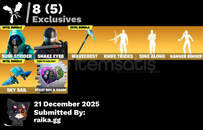 SURF STRİDER LARA CROFT RARE HESAP 113skinli