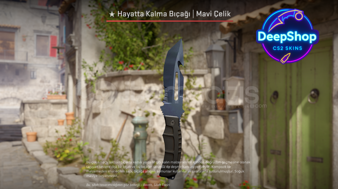 ★ Survival Knife | Blue Steel (Field-Tested) ★ Survival Knife | Blue Steel (Field-Tested)