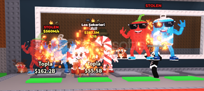 swaggy bros 560m ve los candy 287m ve 2xesok