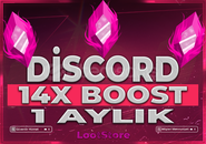 ⭐[BOTSUZ] 1 AYLIK 14X BOOST/EN HIZLI+GARANTİ✅⭐
